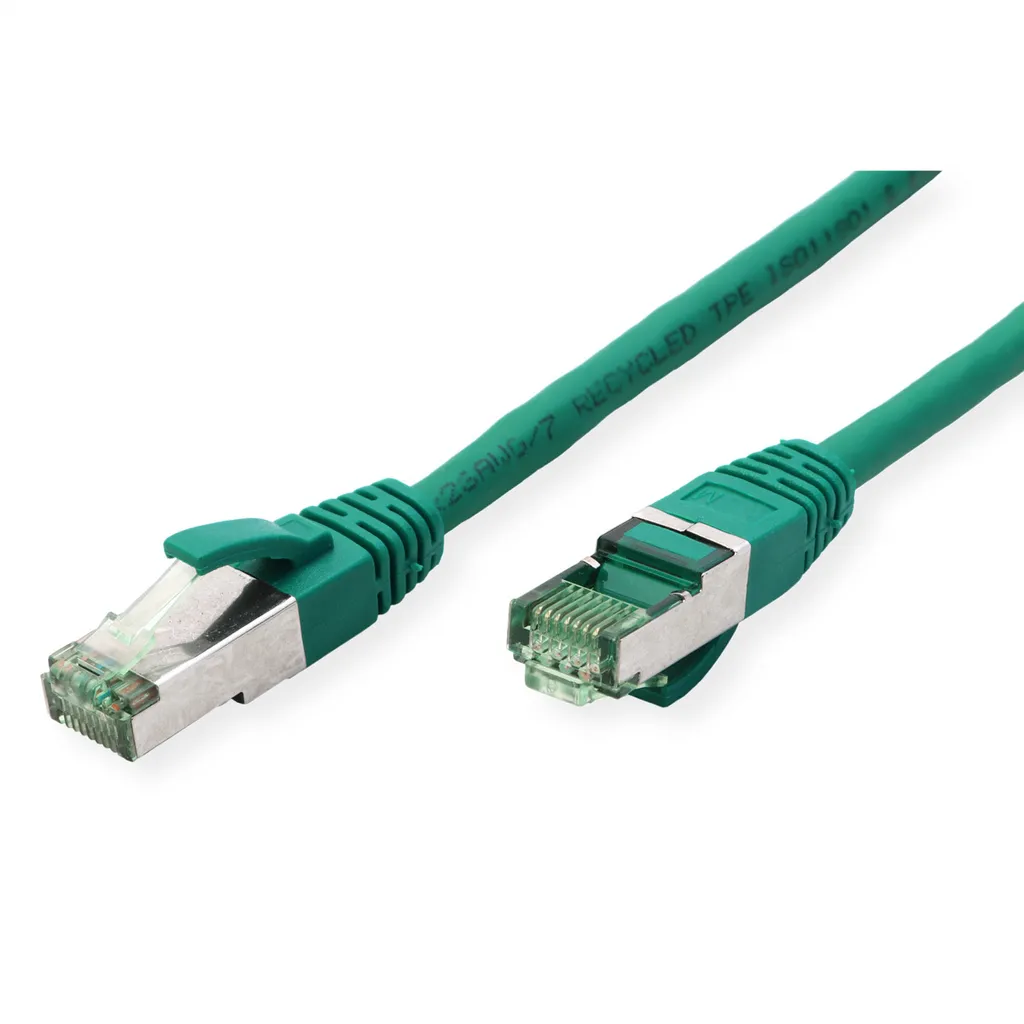 Cavo Ethernet ROLINE Cat.6A 3m Verde | Design Pulito e Alta Velocità - 3