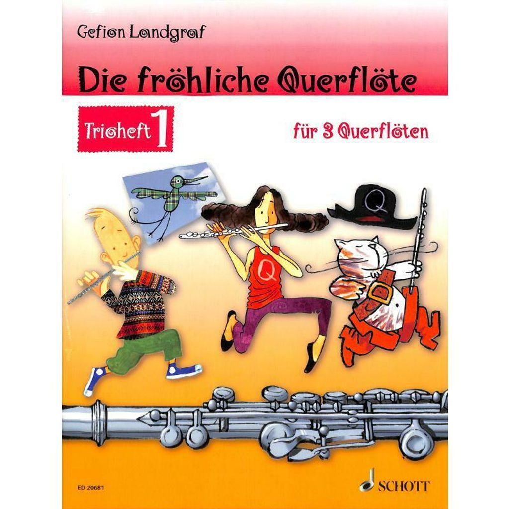 Die fröhliche Querflöte Trioheft 1