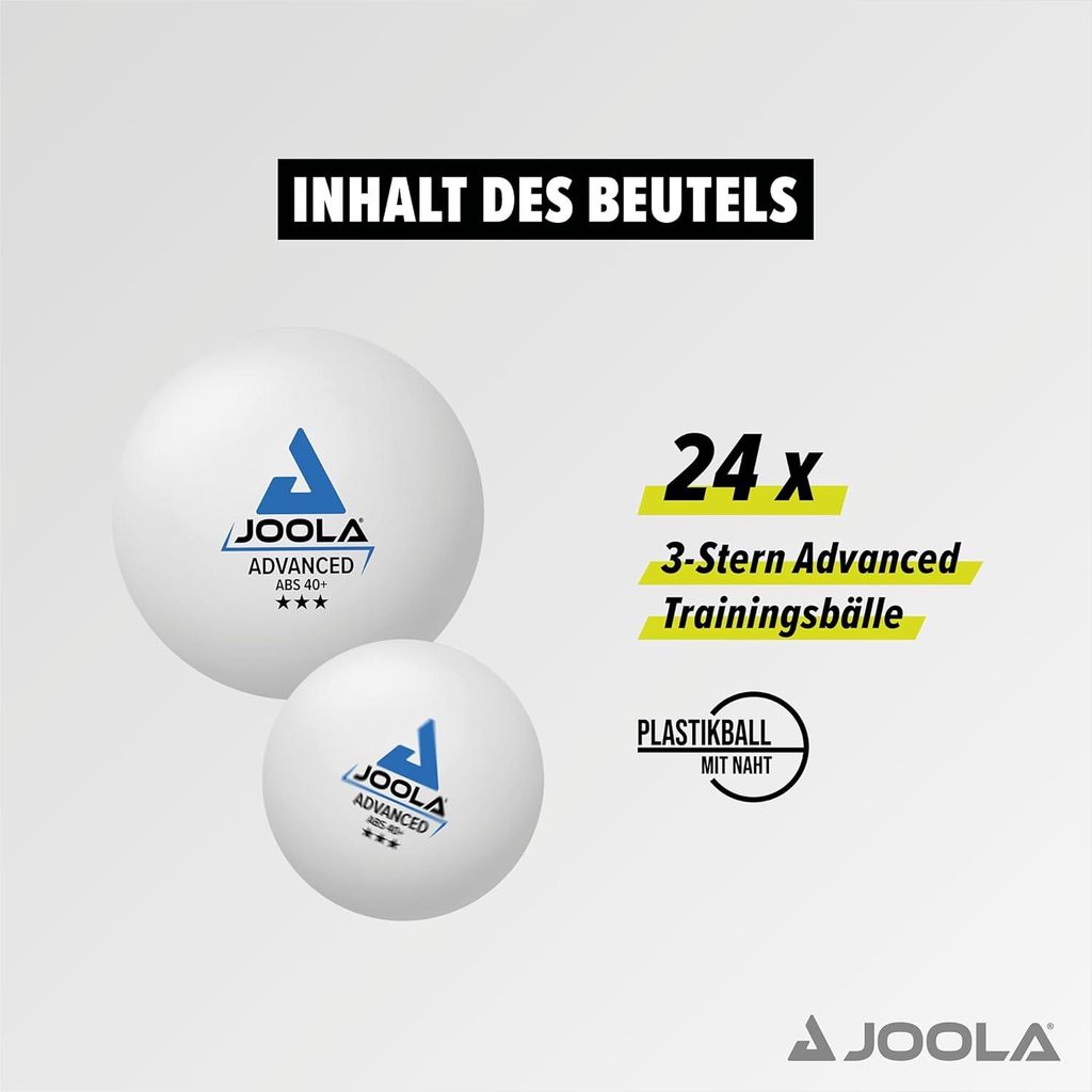 Míčky na stolní tenis Joola Advanced Training 40+, 3 Obrázek produktu 