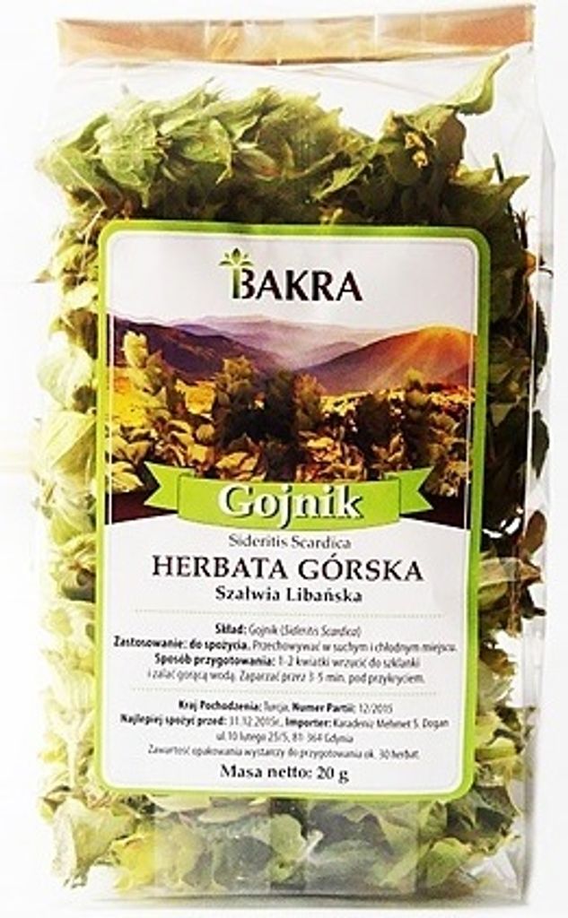 BAKRA Gojnik 20g - Bergtee (libanesischer Salbei)