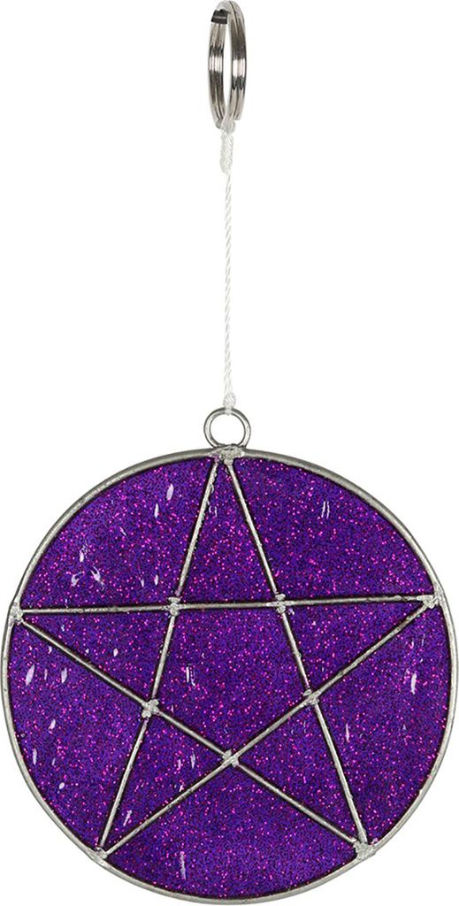 Something Different - Sonnenfänger "Mystical", Pentagramm SD3734 (Einheitsgröße) (Violett)