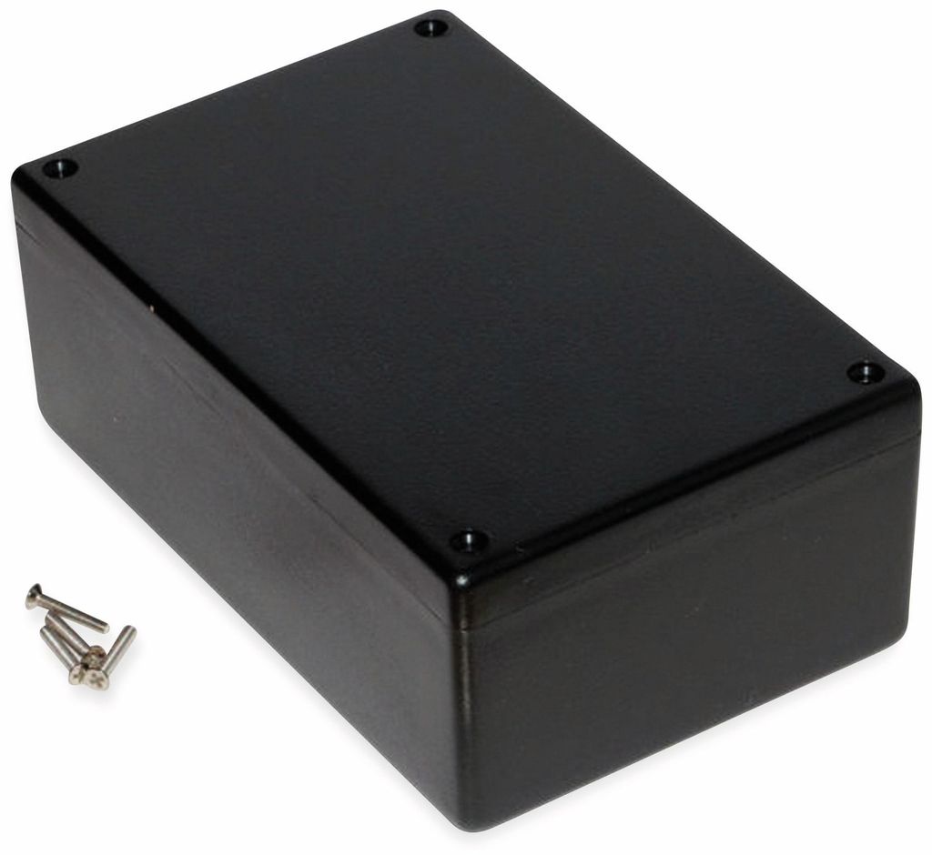HAMMOND Univeralgehäuse, 1594EBK, 167 x 107 x 65