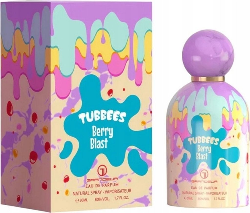 Tubbees Berry Blast woda perfumowana unisex 50 ml Zdjęcie produktu 