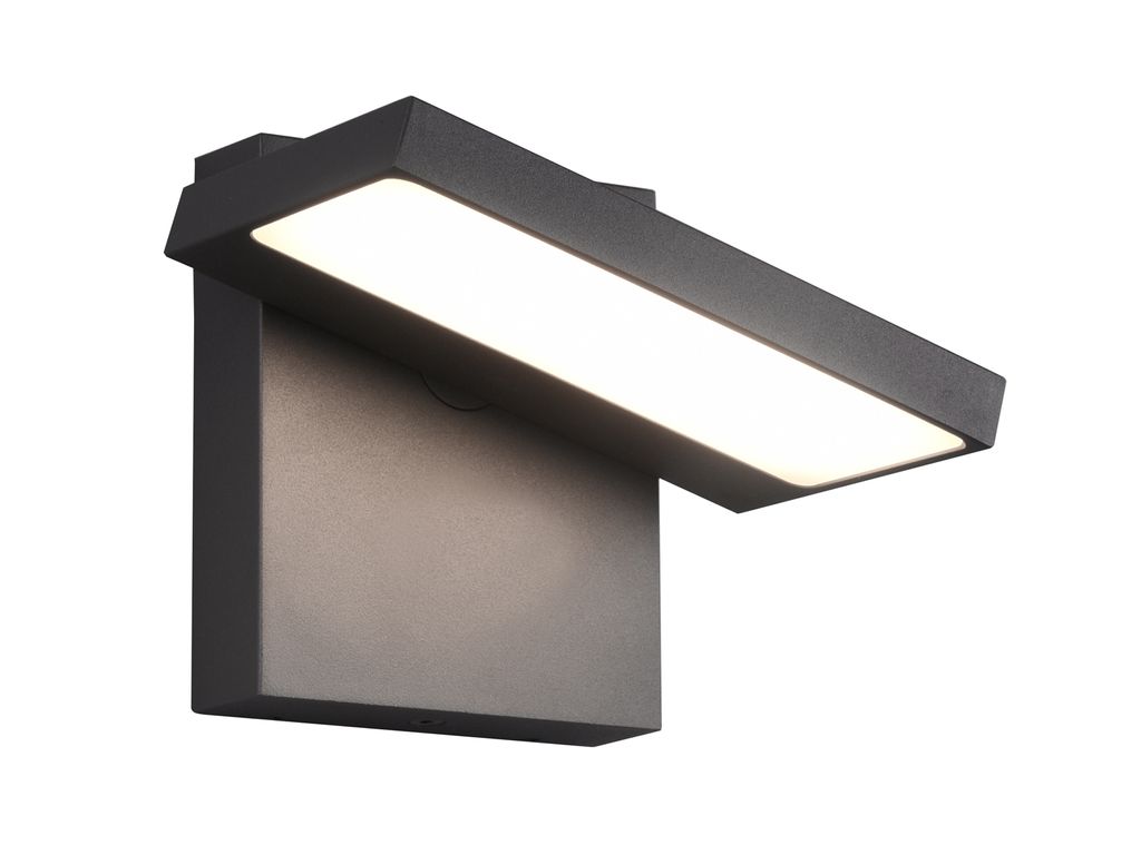 HORTON antracite Trio lampada da parete per esterni Immagine del prodotto 