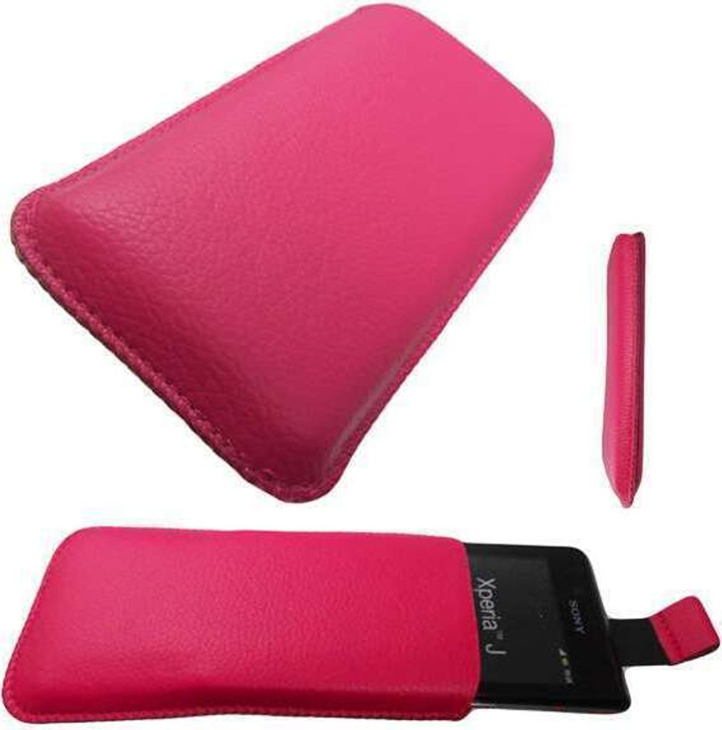 caseroxx Slide-Etui für Sony Xperia J ST26i, Tasche für optimalen Schutz