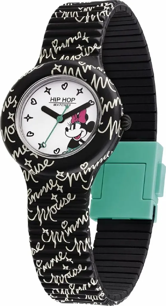 Montre Hip Hop modèle HWU1062 en silicone souple au design urbain unique