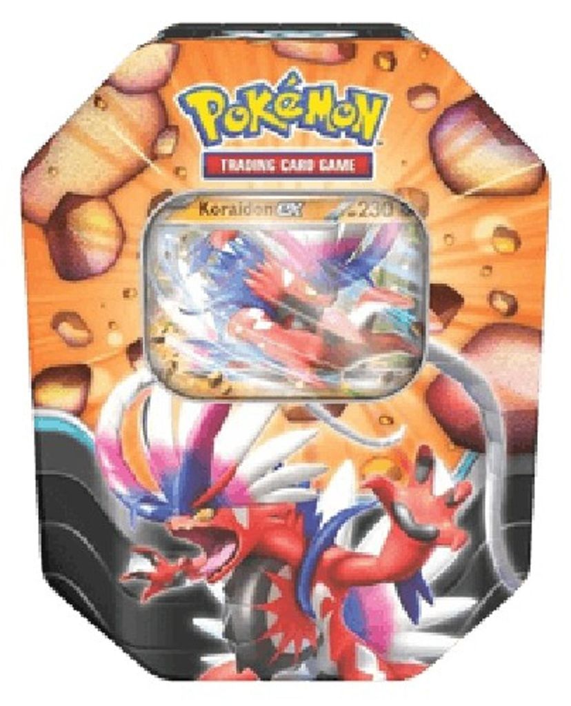 Pokemon Slashing Legends Tins: Koraidon ex Tin Produktbild 