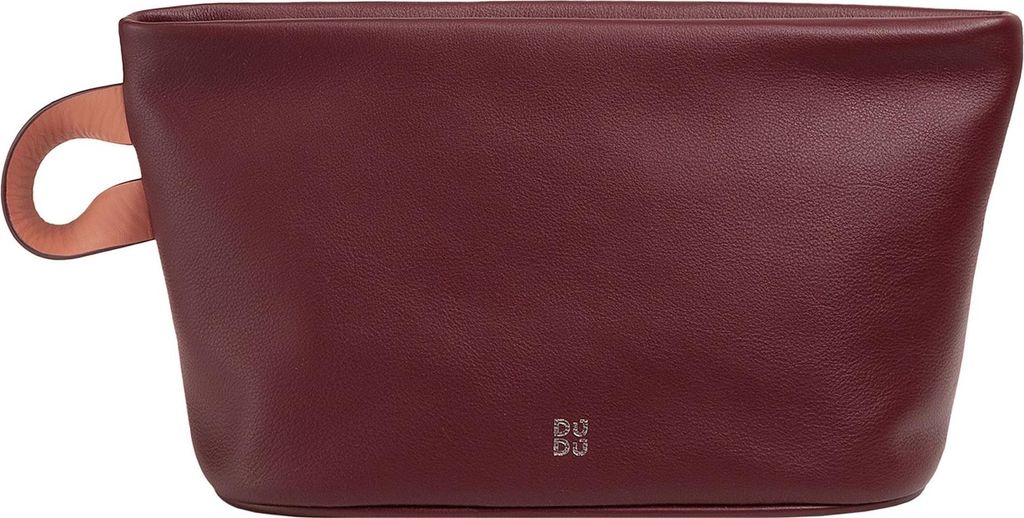 DuDu Fuerteventura Kosmetiktasche Leder 28 cm