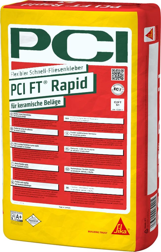PCI Fliesenkleber FT flexibel schnell härtend standfest Produktbild 