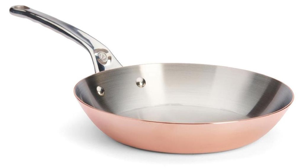 De Buyer Prima Matera Pfanne Kupfer/Edelstahl 24 cm indukt. Produktbild 