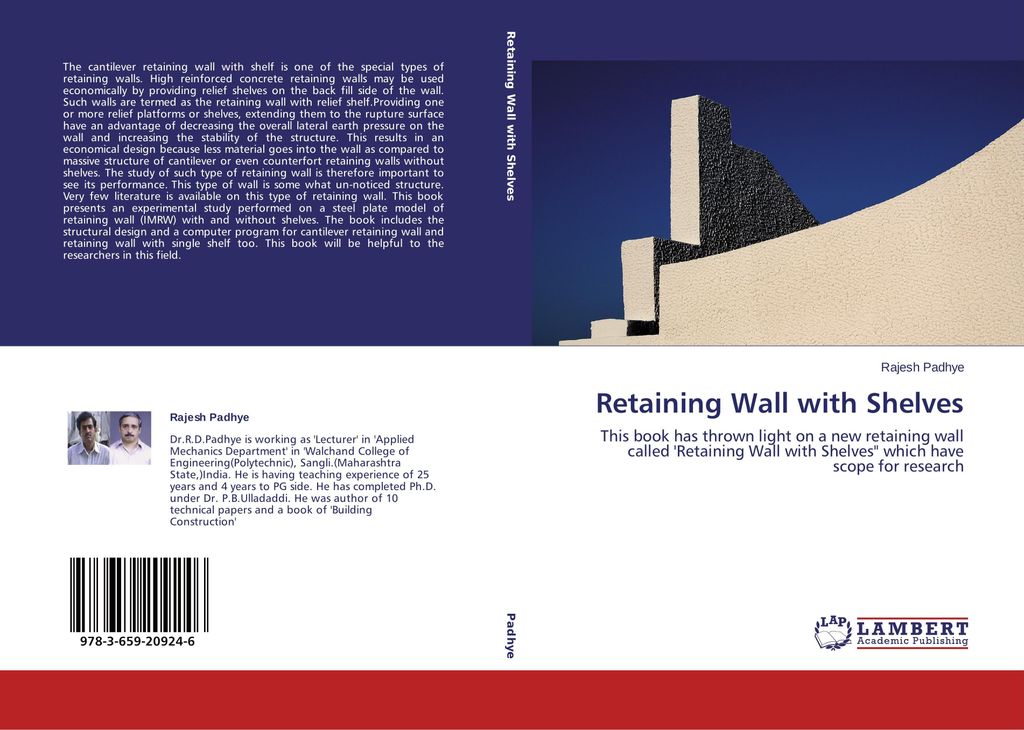 Retaining Wall with Shelves