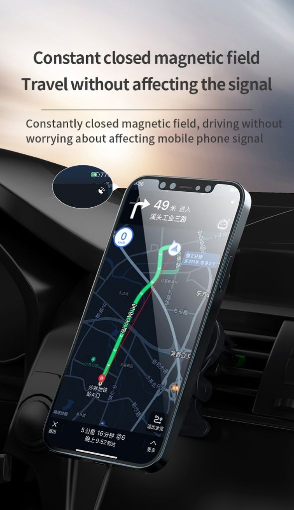 Auto MagSafe Ladegerät Wireless Charger iPhone 14 13 12 Pro Produktbild 8