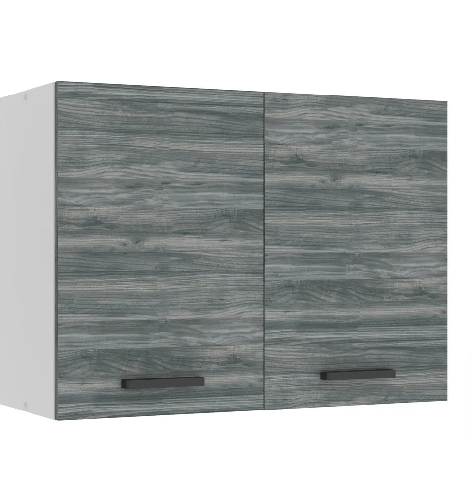 Pensile da Cucina 80 cm Belini SG - Mobile 2 Ante Legno Glamour Casa