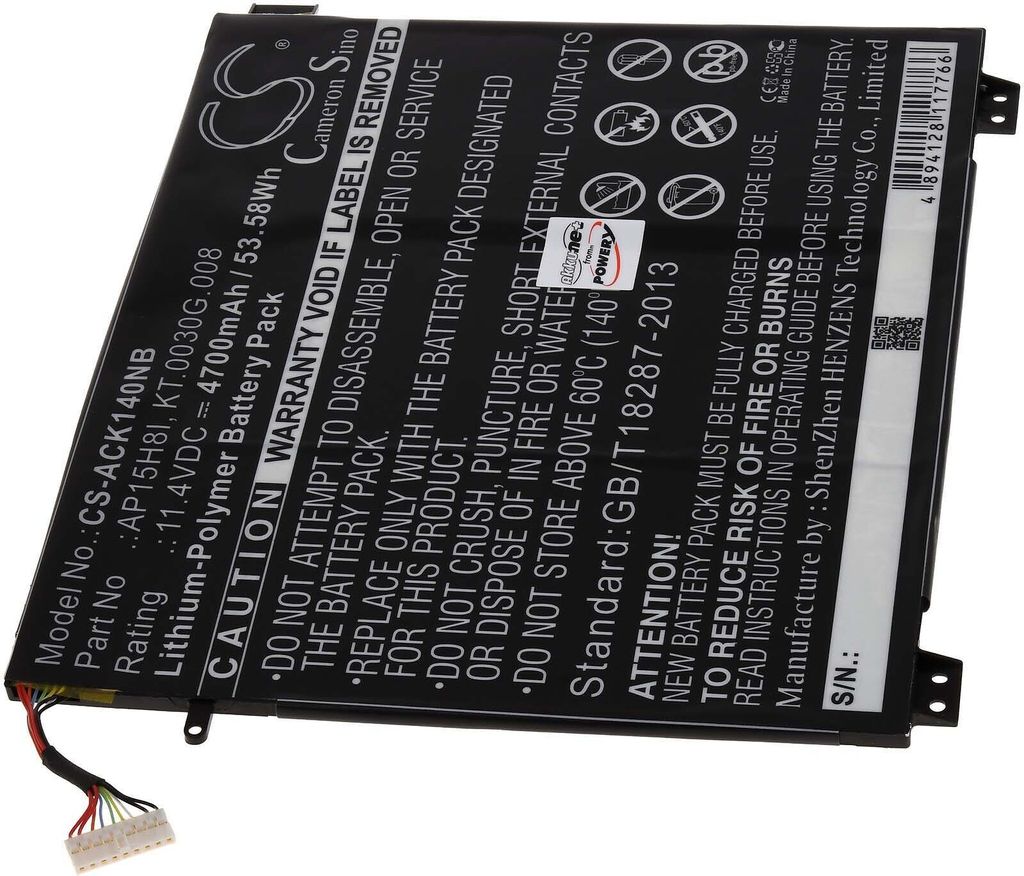 Akku für Acer Aspire One Cloudbook AO1-431-C08F Laptop