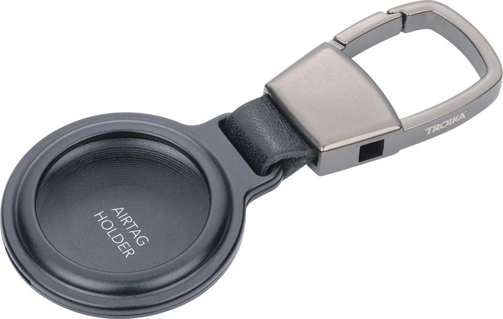 TROIKA Schlüsselanhänger AIRTAG HOLDER schwarz