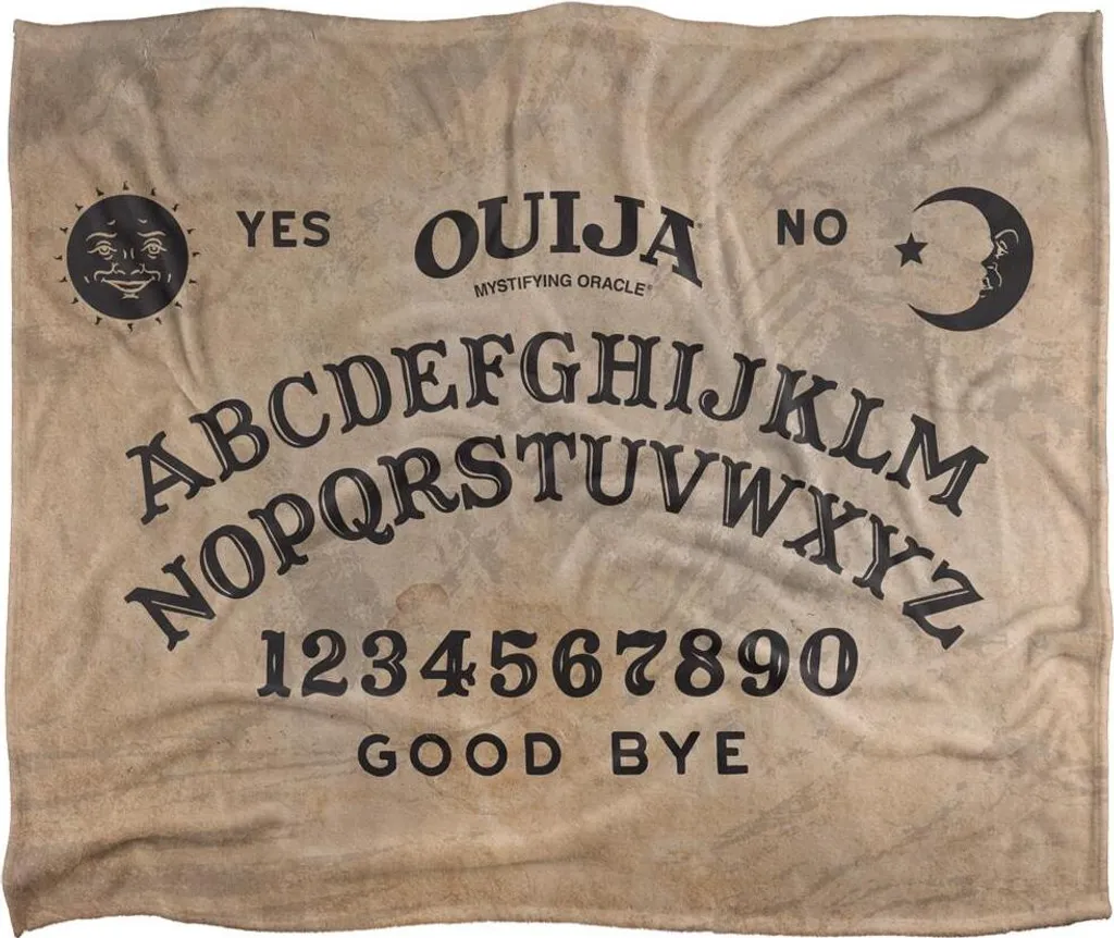 Plaid Hasbro Ouija : Restez au Chaud avec Style - Couverture Douce TV19184