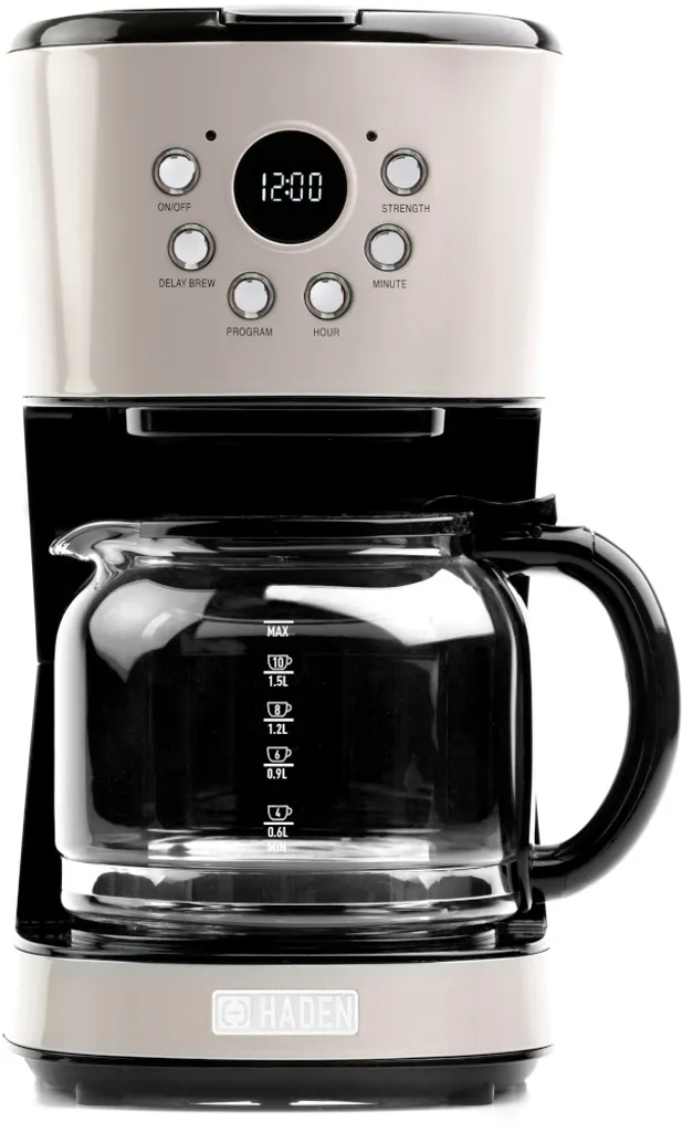 Macchina Caffè Haden Dorset Grigio 1.8L - Design Retro Innovativo