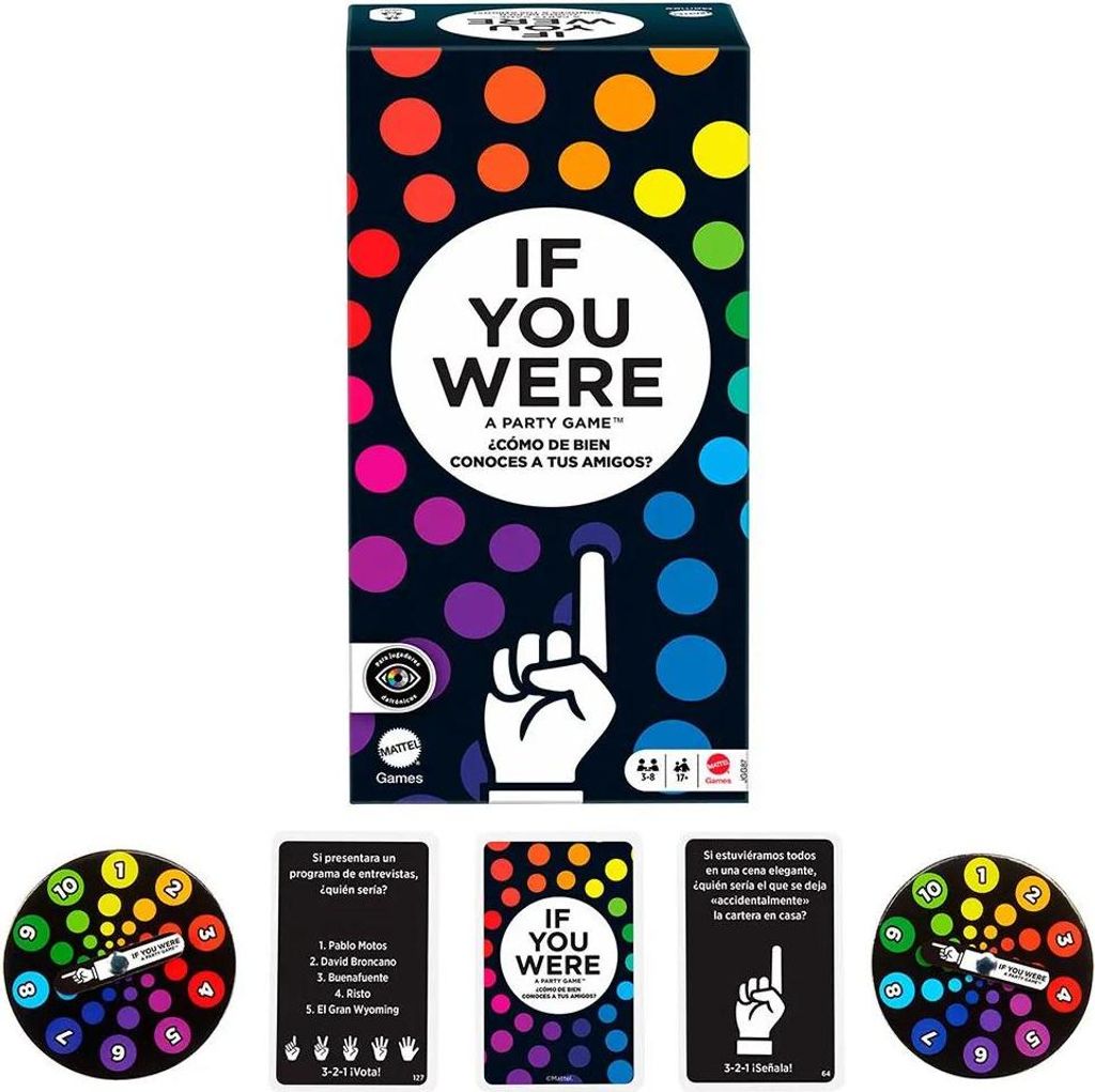 Mattel Games Party If You Were Brettspiel Mehrfarbig  Produktbild 