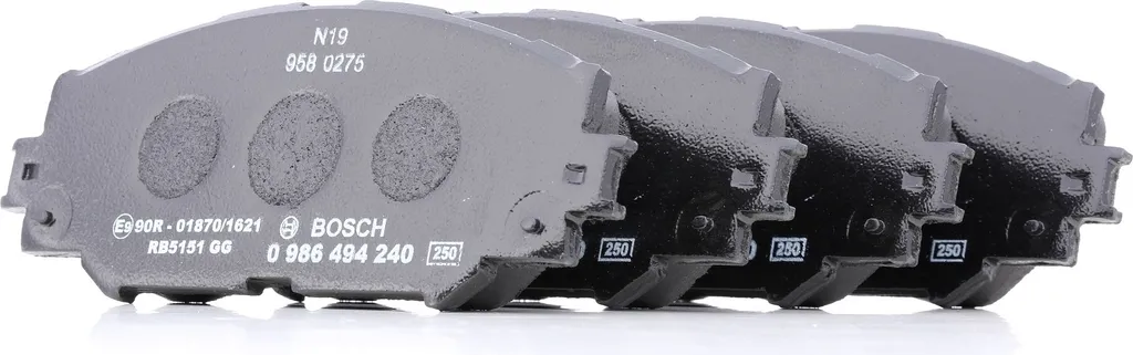Plaquettes de Frein Haute Performance Bosch 0986494240 - Longue Durée