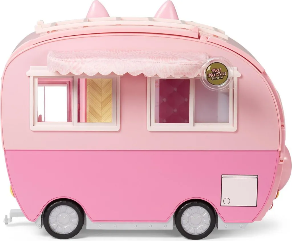 Kitty Cat Camper NaNaNa Surprise - Camping-Car Transformable pour Poupées