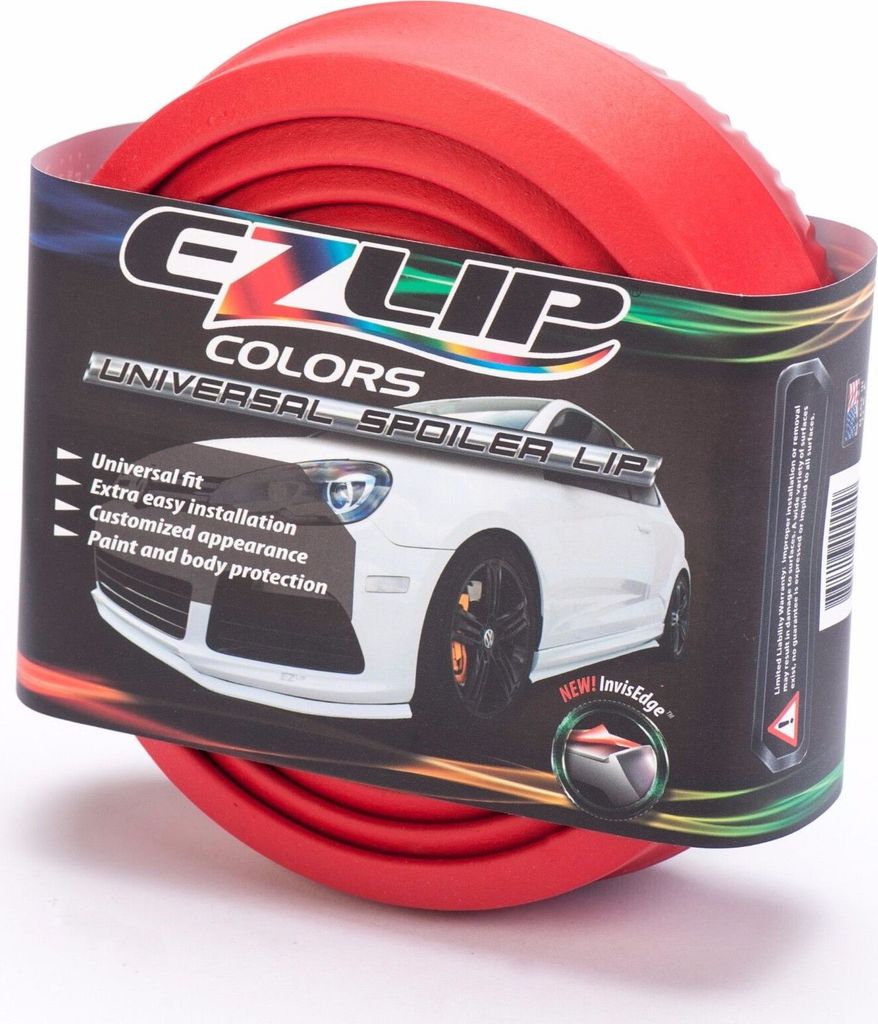 ORIGINAL EZ-LIP Color Spoiler Lippe Frontspoiler Heckspoiler in Rot