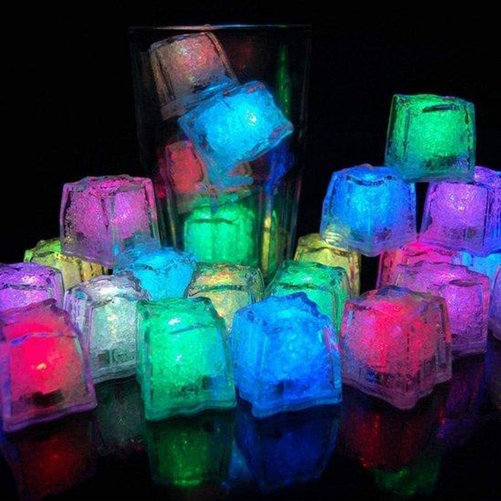 24 LED kostky ledu – vhodné pro nápoje – snímač tekutin – Obrázek produktu 