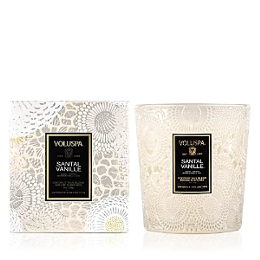 Bougie Parfumée Sandalwood Vanilla VOLUSPA Pot en Verre de 255 G