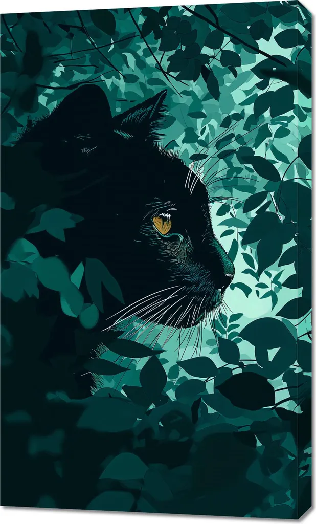 Impression HD Attente 60x100 cm sur toile canvas anti-UV durable