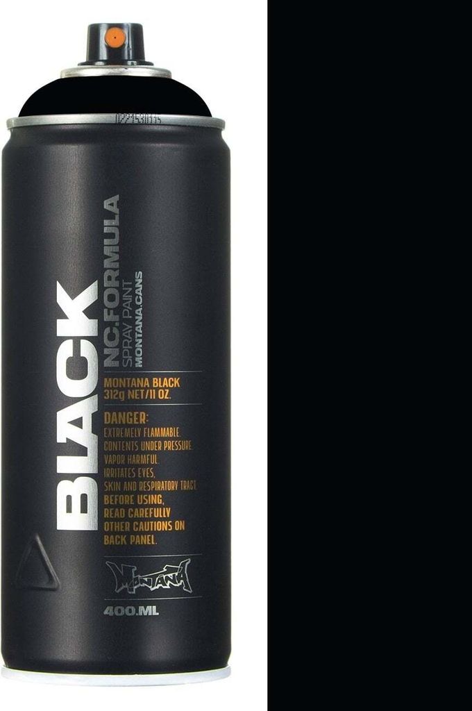 Sprühlack | Montana BLACK | Black | 400ml Produktbild 