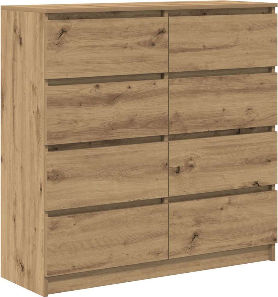 Sideboard Artisan-Eiche 100x35x99 cm Holzwerkstoff