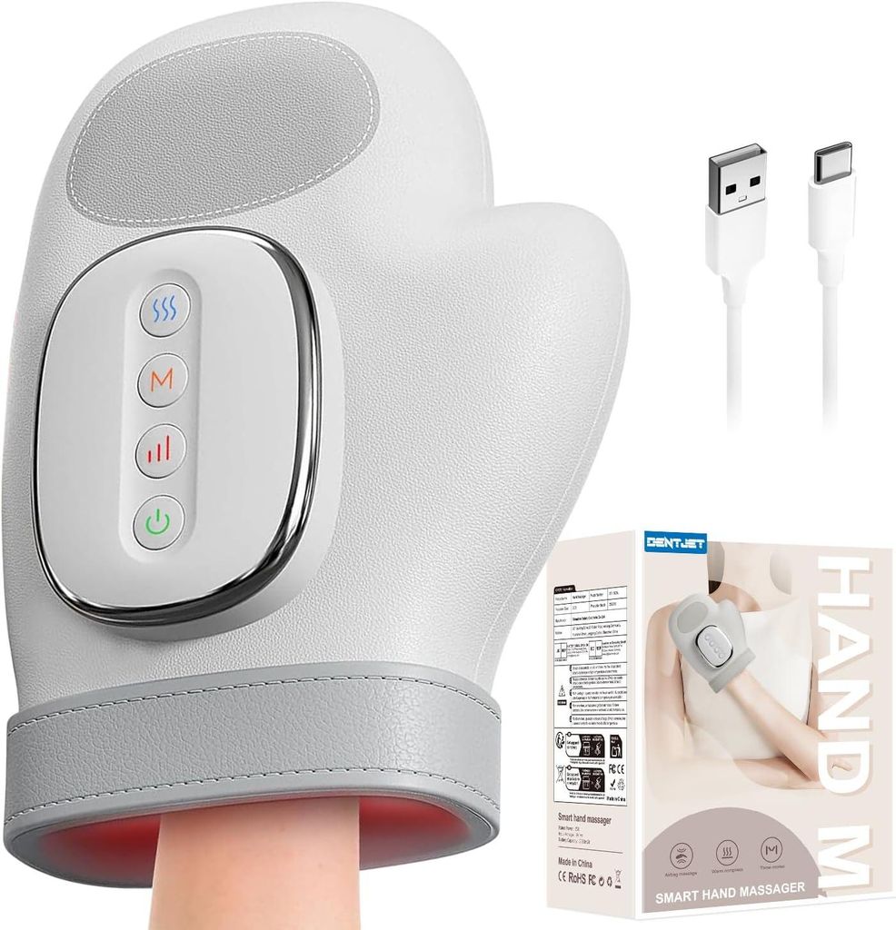 Intelligentes Handmassagegerät elektrisch mit Wärmefunktion Produktbild 