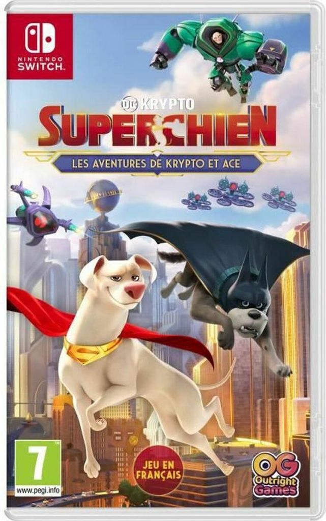 DC Krypto Super-Dog: Abenteuer von Krypto und Ace Switch-Spiel