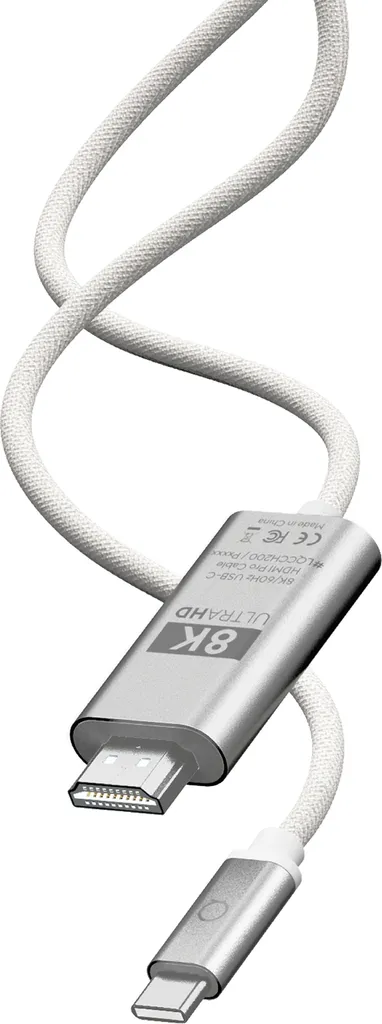Adaptateur USB-C vers HDMI 8K 60Hz Câble de 2m pour Écran et Téléviseur