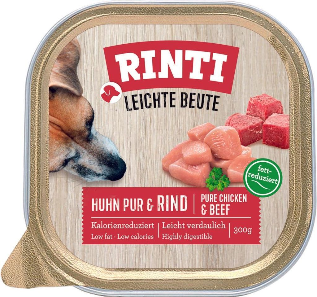 Rinti - Leichte Beute 9x300g | Huhn Pur & Rind