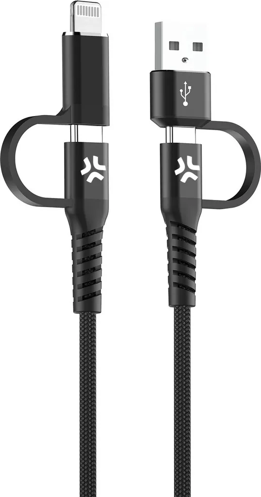 Câble USB-C vers Lightning 60W charge rapide 2m à haute résistance