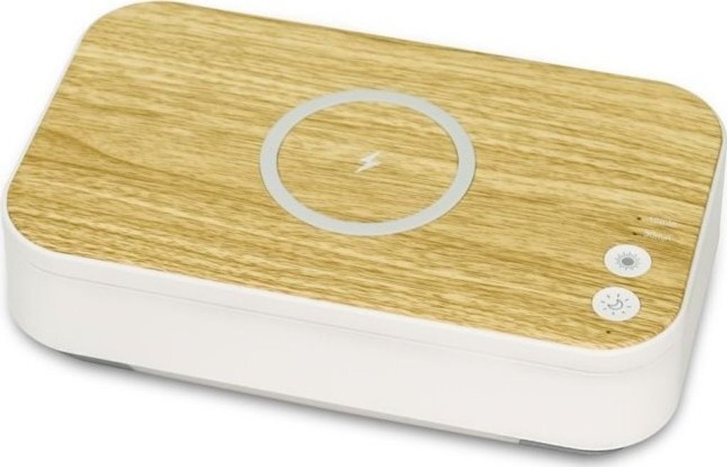 IMMAX UV-C Sterilisator für Handys, Atemschutzmasken a belanglos Themen/ Qi aufladen/ USB/...