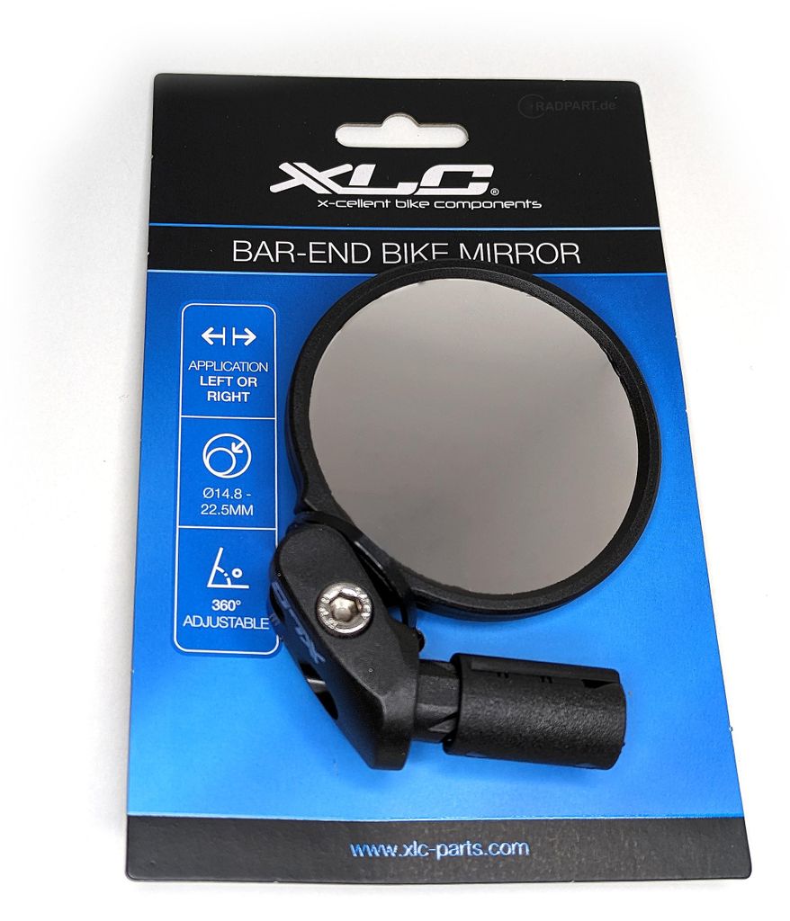 XLC Fahrrad-Spiegel MR-K17 Innenklemmung, rund Ø68mm, Produktbild 