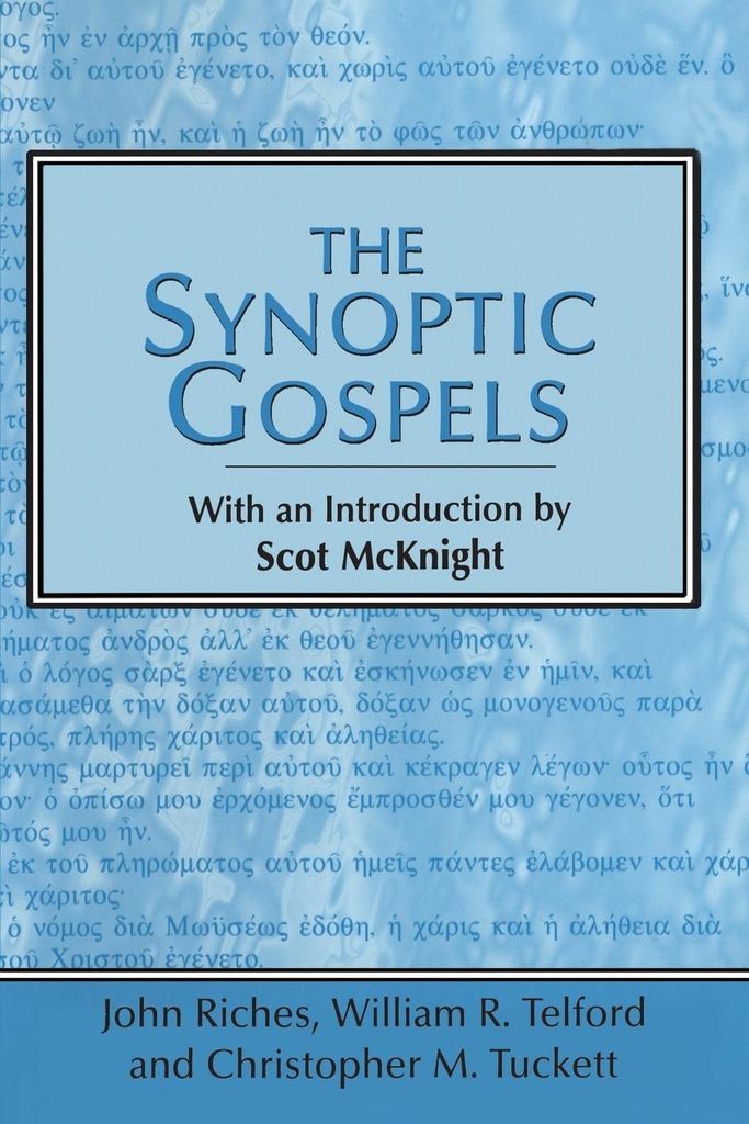 Synoptic Gospels.by McKnight, Scot New .