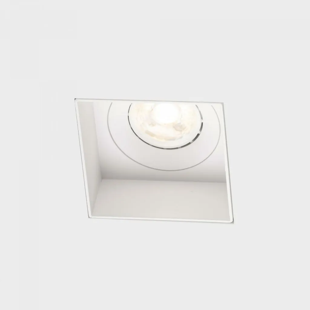 Éclairage Plafond Design OZONE SAT SQ Blanc 8W pour Intérieur Moderne