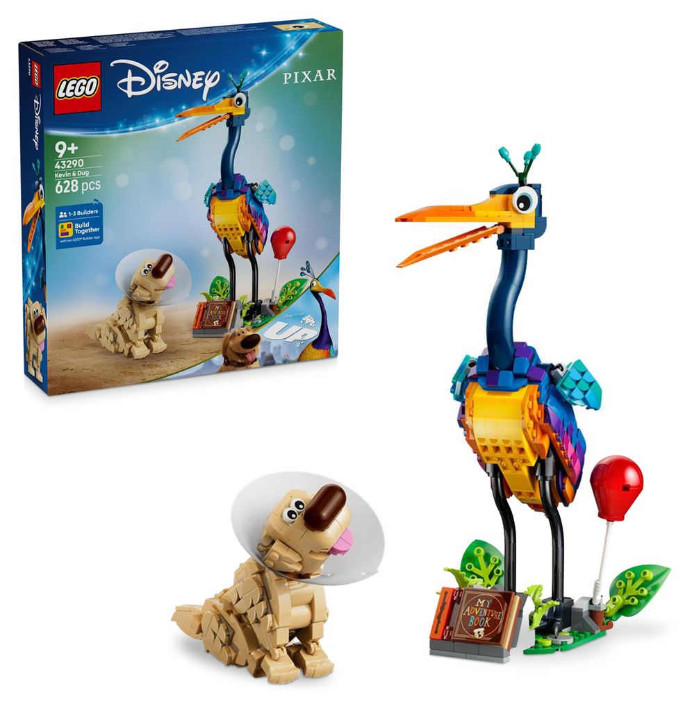 LEGO ǀ Disney and Pixar Kevin und Dug - Spielzeug Golden Produktbild 
