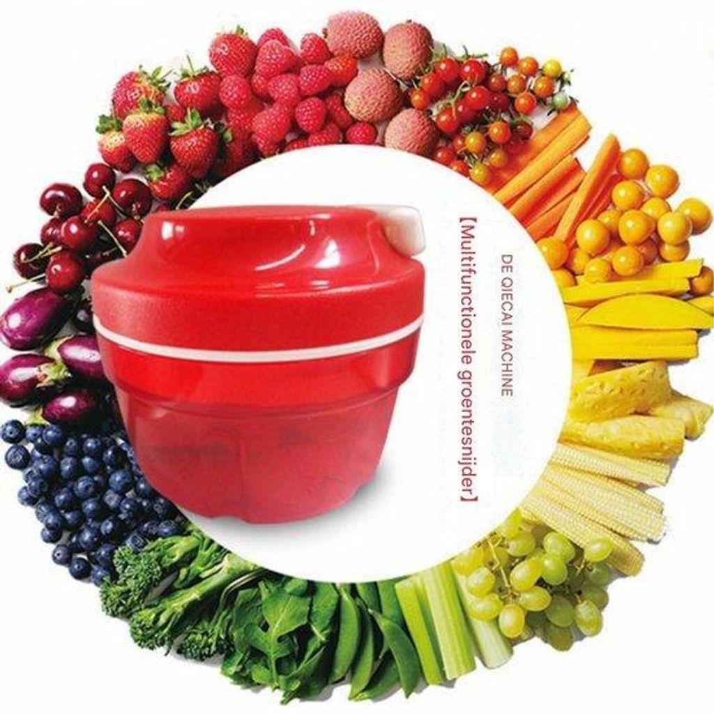 Multifunktioneller Gemüseschneider - 5er Pack - Mini-Chopper