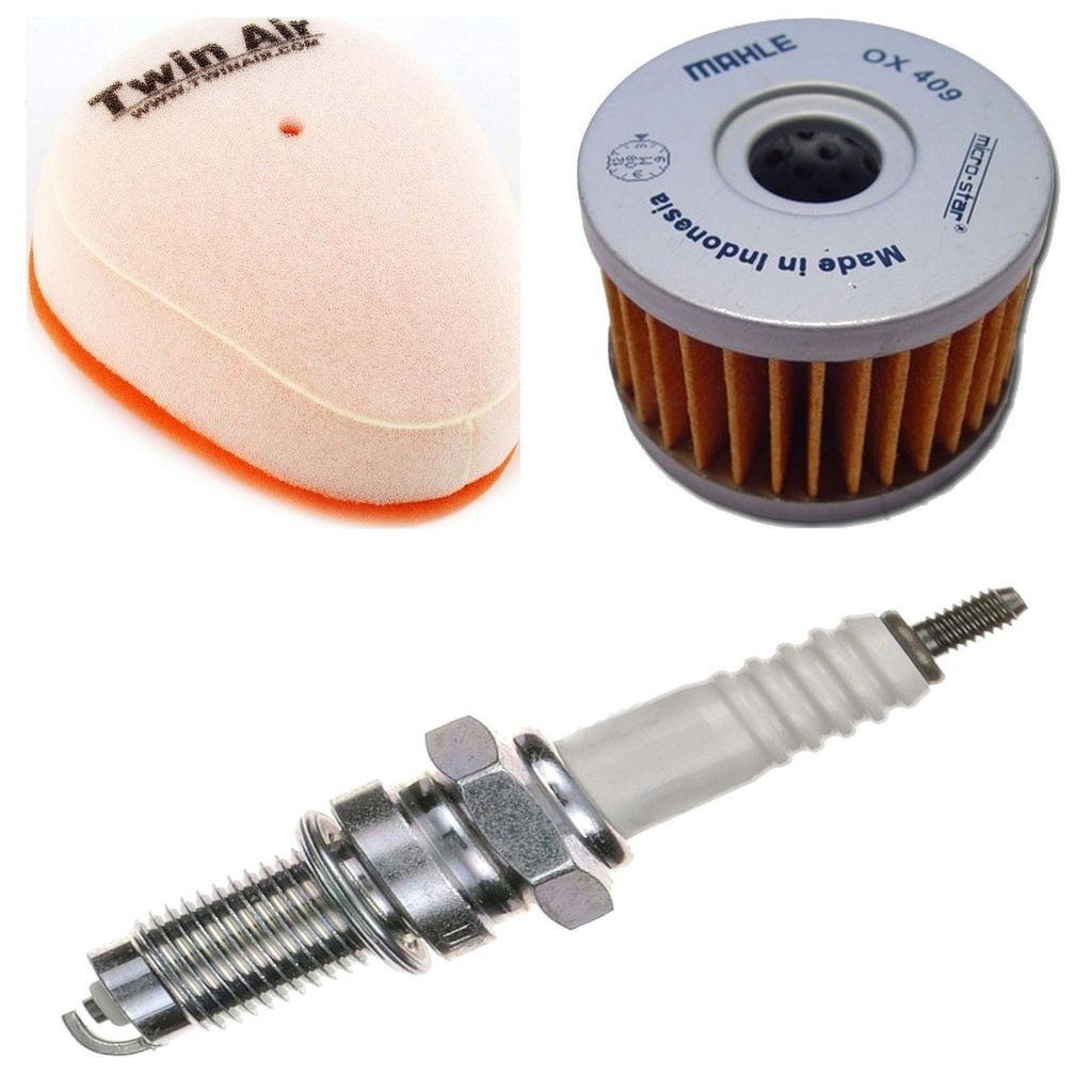 Service-Kit für Suzuki DR 650 RSEU 1996 Luftfilter Ölfilter Zündkerze von pamoto - Neu