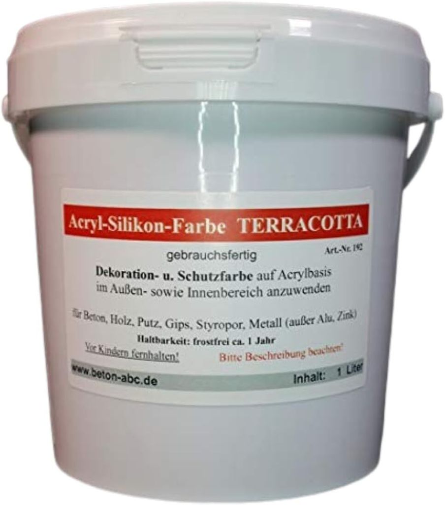 Terracotta - Acryl-Silikon Farbe Produktbild 