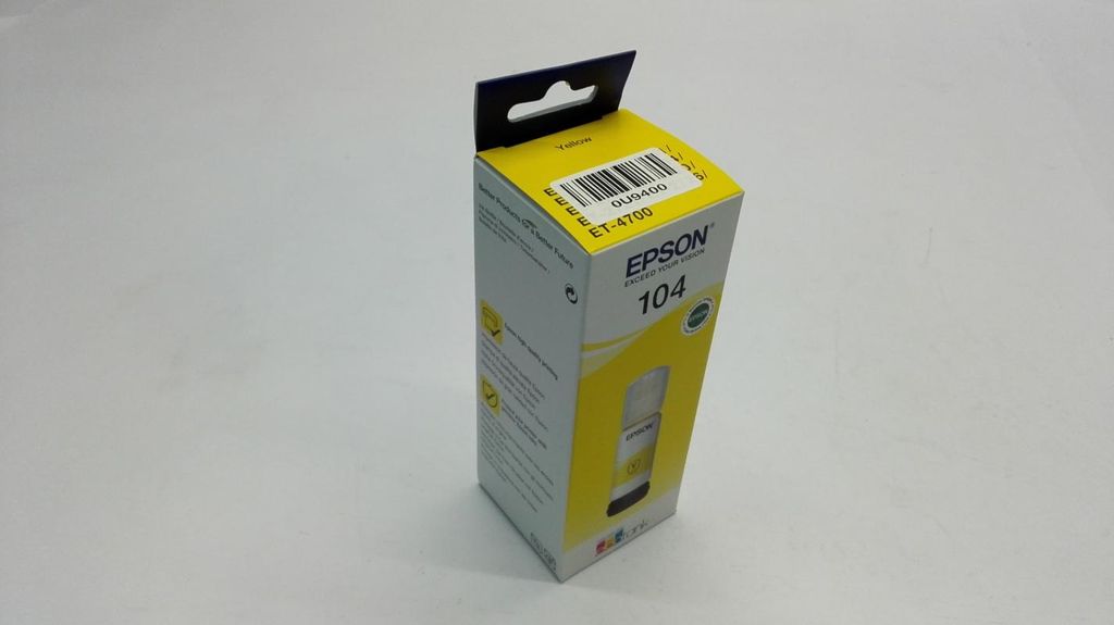 Epson 104 EcoTank Yellow ink bottle, Original, Gelb, Epson, Produktbild 