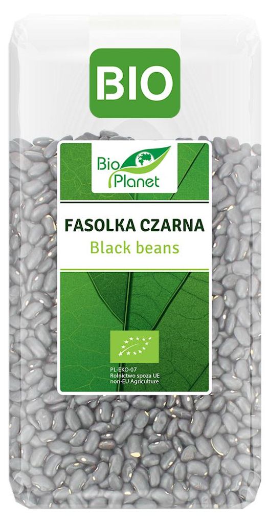 FASOLKA CZARNA BIO 500 g - BIO PLANET