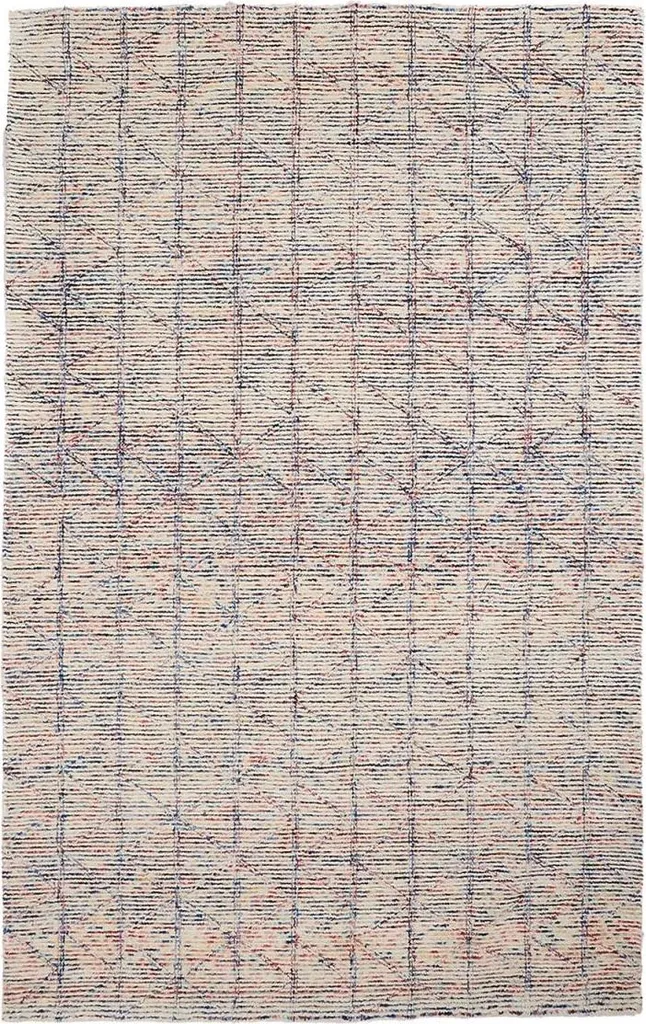 Tapis de salon anti-froid imitation laine BERNES fait main et durable