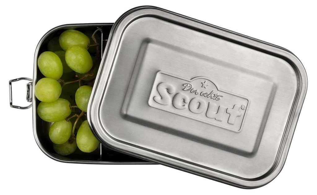 Scout Edelstahl Brotdose 17 cm Produktbild 
