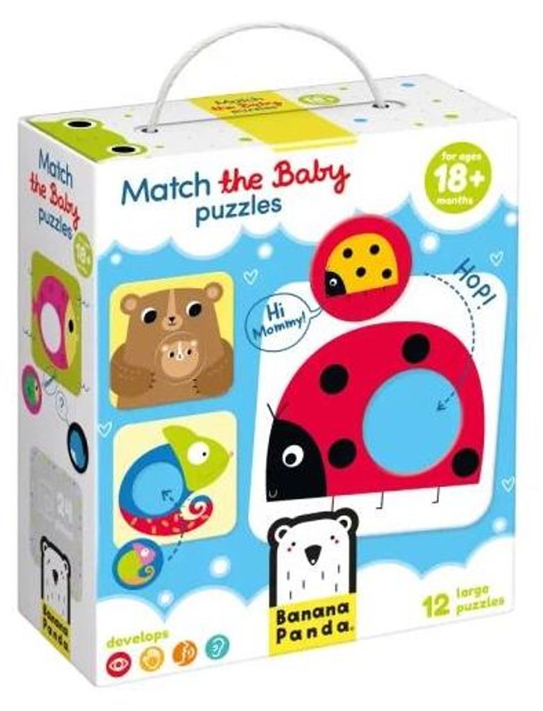 Assemble les pièces. Puzzles à partir de 18 mois - Banana Image du produit 