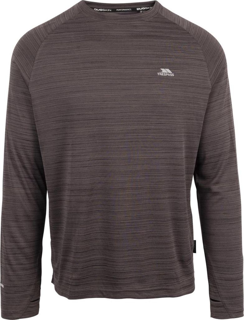 Trespass Adamo – Male Active Top Black Marl