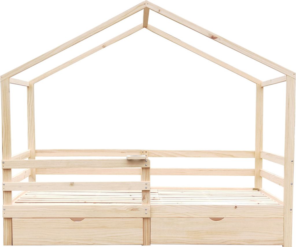 HOME DELUXE - Kinderbett Wolkenland mit Schubladen - 90 x Produktbild 